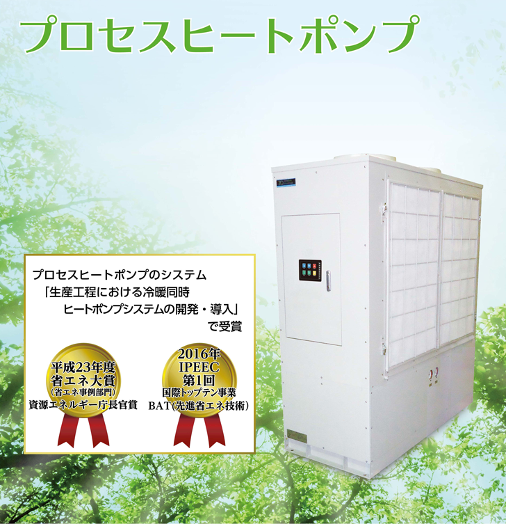 プロセスヒートポンプ
